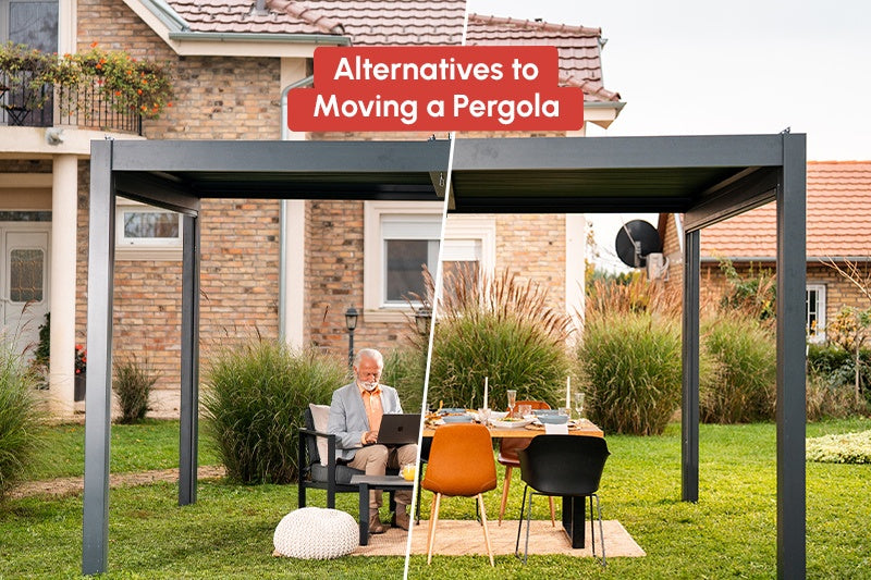 Alternatives to Moving a Pergola