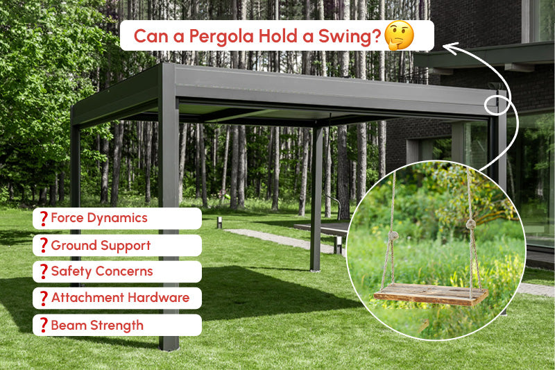 Can a Pergola Hold a Swing