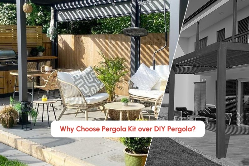 Choose Pergola Kit over DIY Pergola