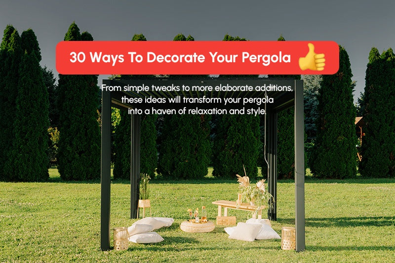 Decorate Your Pergola