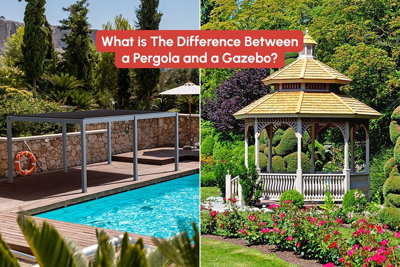 Difference Between a Pergola and a Gazebo