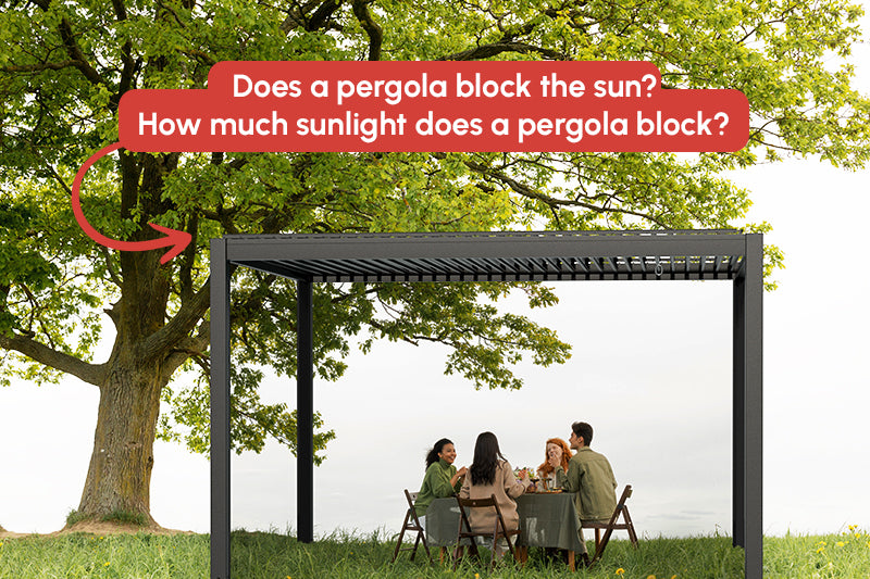 Does a Pergola Block the Sun?