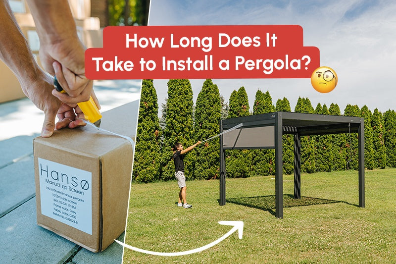 How Long Does It Take to Install a Pergola