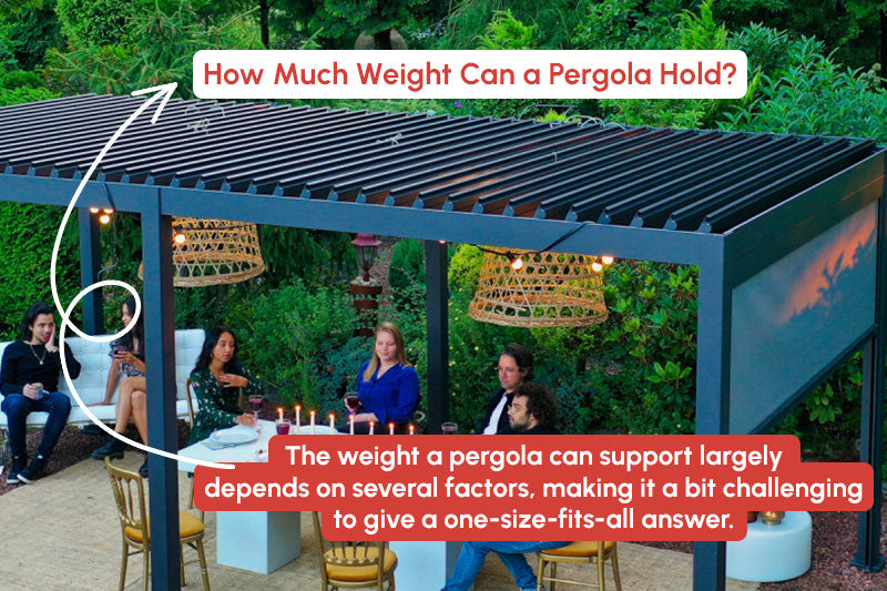 How Much Weight Can a Pergola Hold