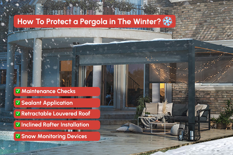 How To Protect a Pergola in The Winter?