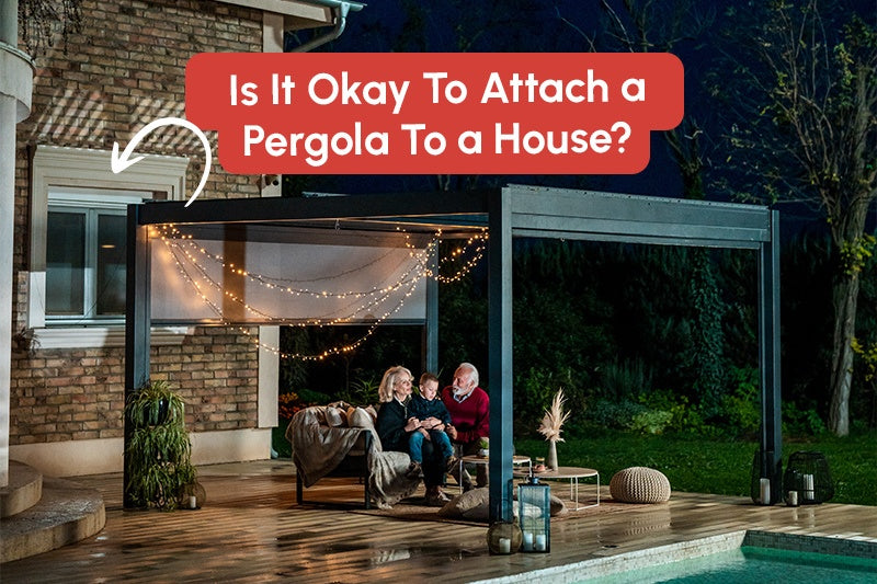Is It Okay To Attach a Pergola To a House