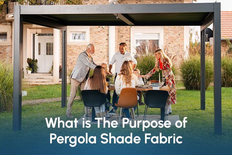 Purpose of Pergola Shade Fabric