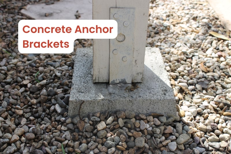 Use Concrete Anchor Brackets