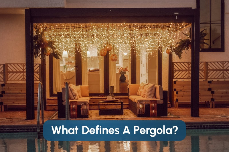 What Defines A Pergola