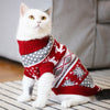 Christmas Cat Dog Sweater Pullover Winter Dog Clothes for Small Dogs Chihuahua Yorkies Puppy Jacket Pet Clothing Ubranka Dla Psa