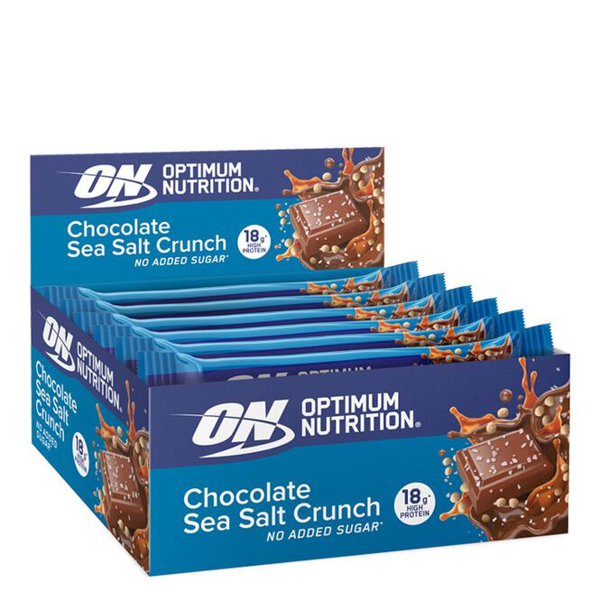 Billede af Optimum Nutrition Protein Bar - Chocolate Sea Salt Crunch (10x 55g)