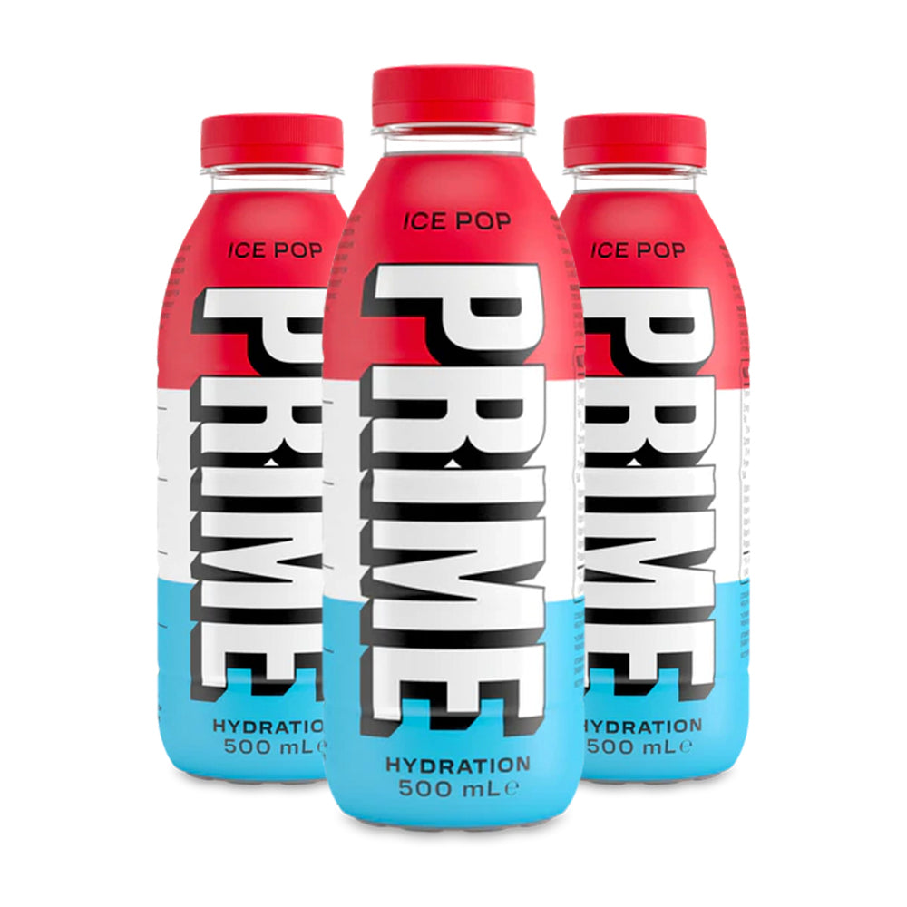 Brug Prime Hydration Drink - Ice Pop (12x 500ml) til en forbedret oplevelse