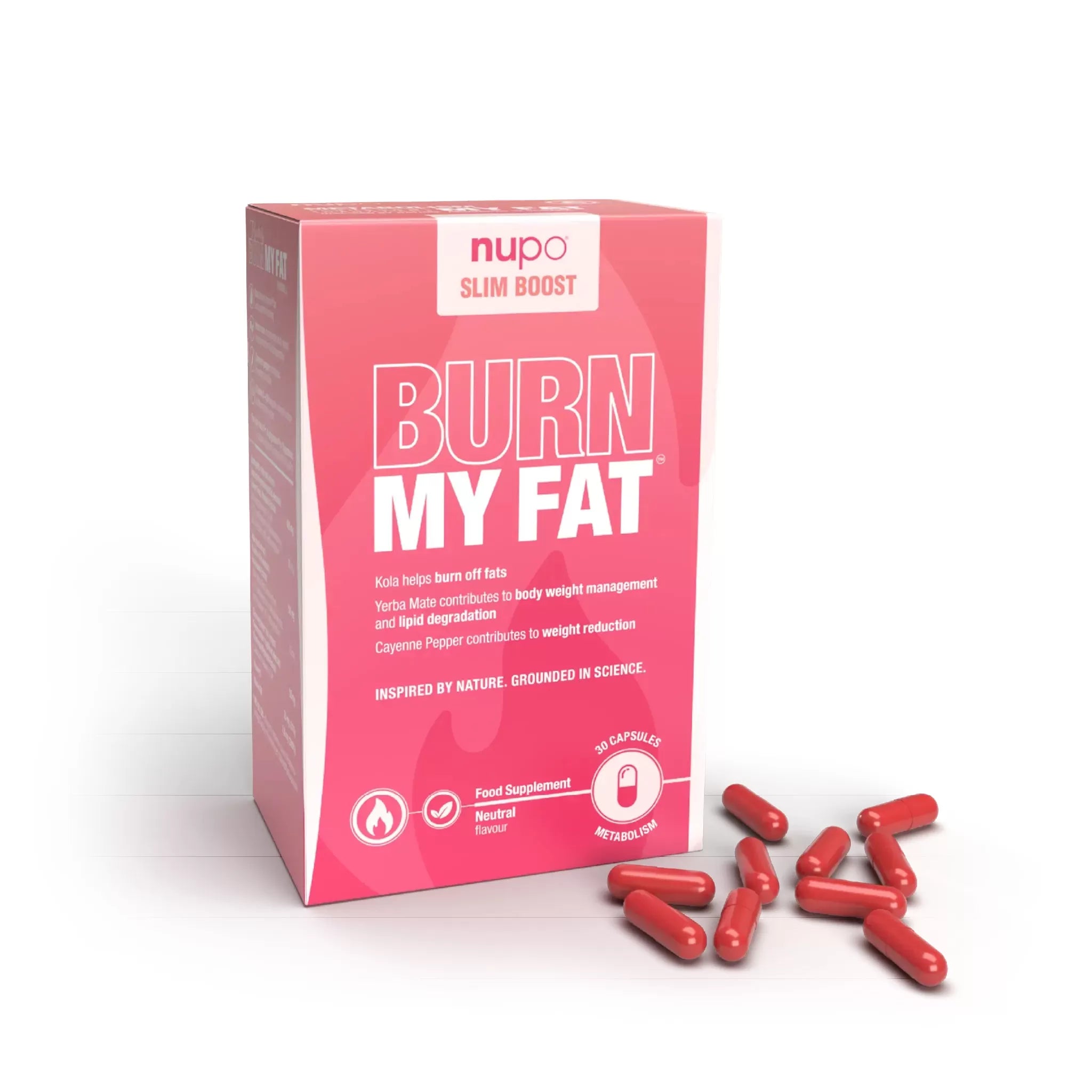 Se Nupo Slim Boost Burn My Fat (30 stk) hos Muscle House