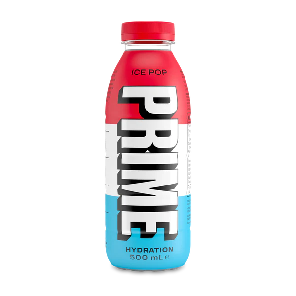 Brug Prime Hydration Drink - Ice Pop (500ml) til en forbedret oplevelse