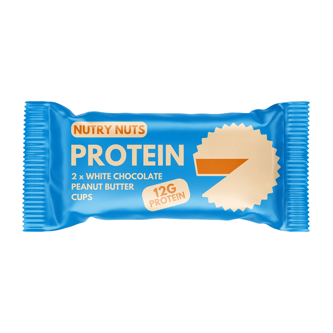 Billede af Nutry Nuts Peanut Butter Cups (42g) - White Chocolate hos Muscle House