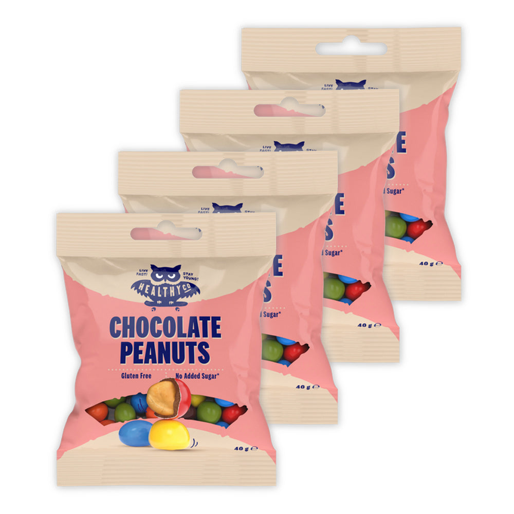 Brug HealthyCo - Chocolate Peanuts (6x40g) til en forbedret oplevelse