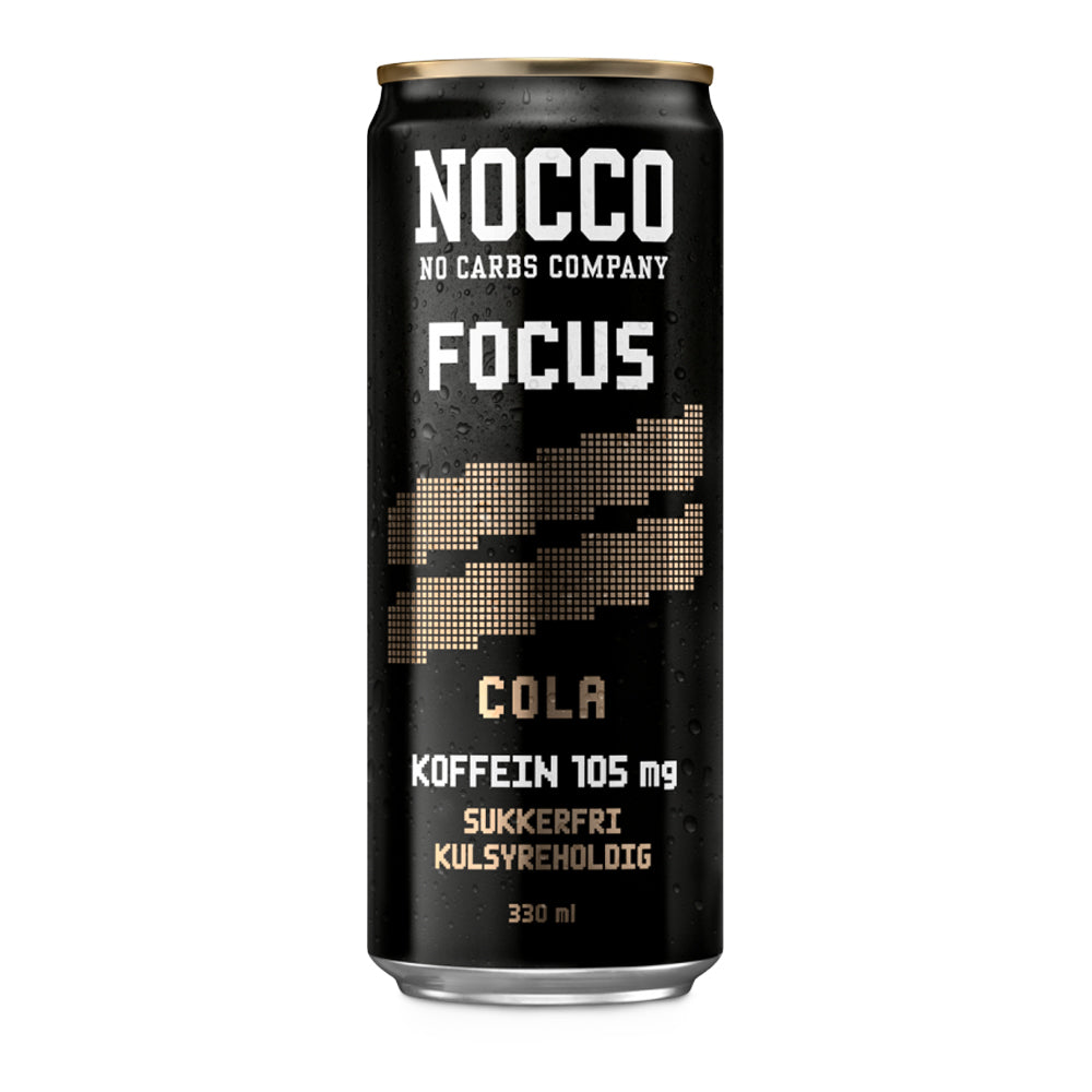 Brug NOCCO Focus (330ml) - Cola til en forbedret oplevelse