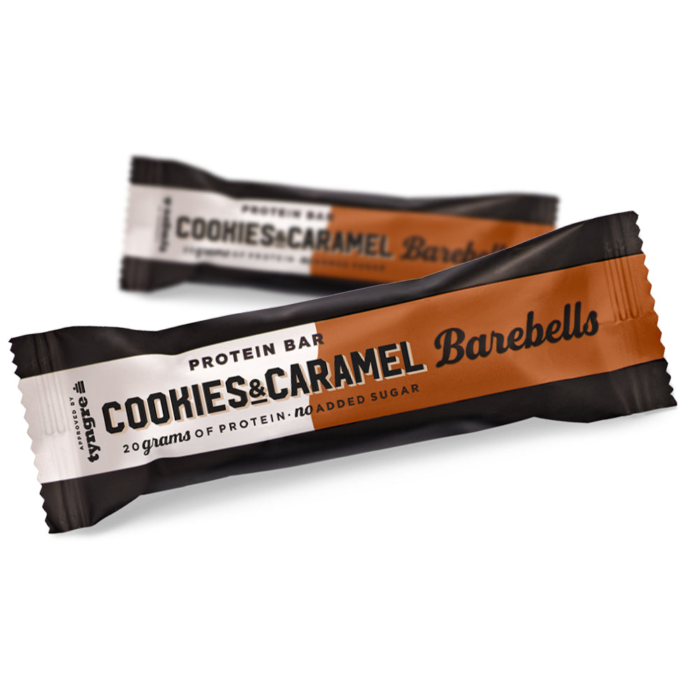 Se Barebells Protein Bar (55g) - Cookies & Caramel hos Muscle House
