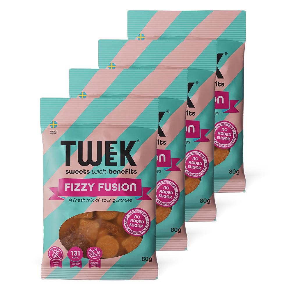Brug TWEEK Candy - Fizzy Fusion (4x80g) til en forbedret oplevelse