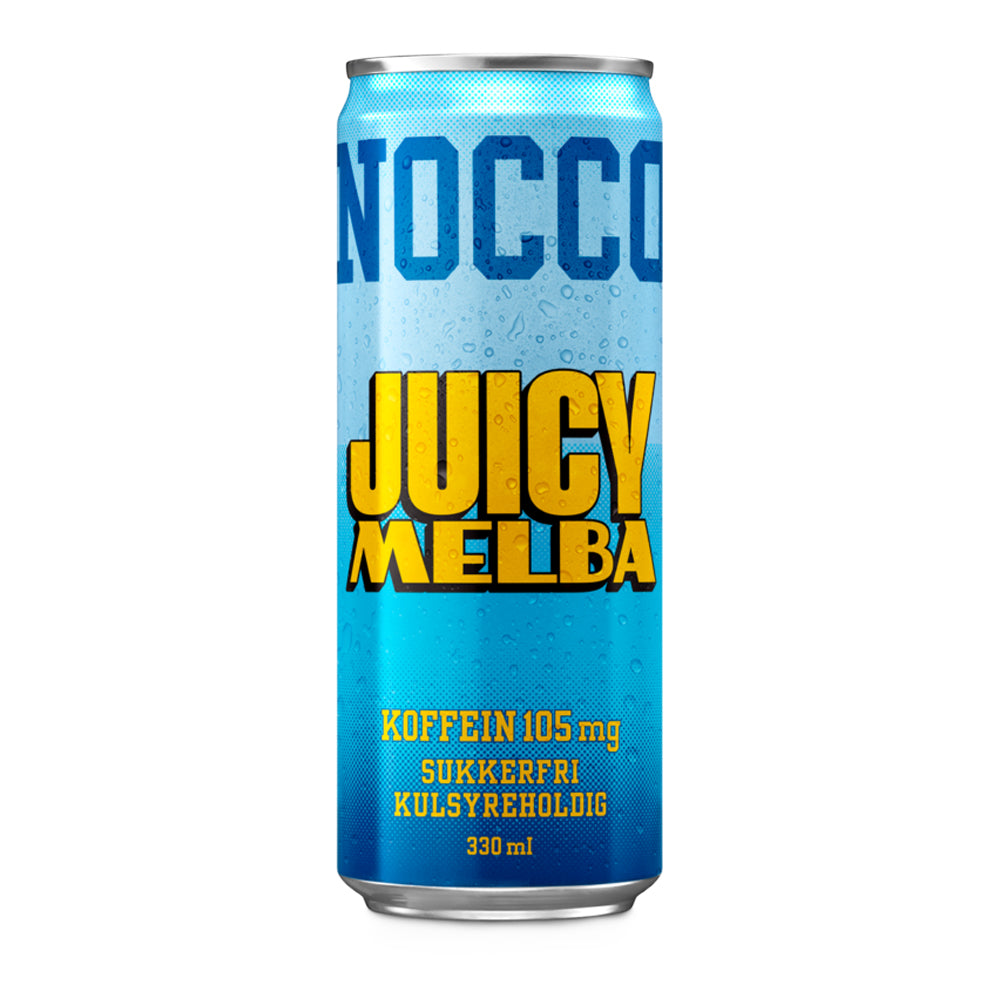 Brug NOCCO (330ml) - Juicy Melba til en forbedret oplevelse