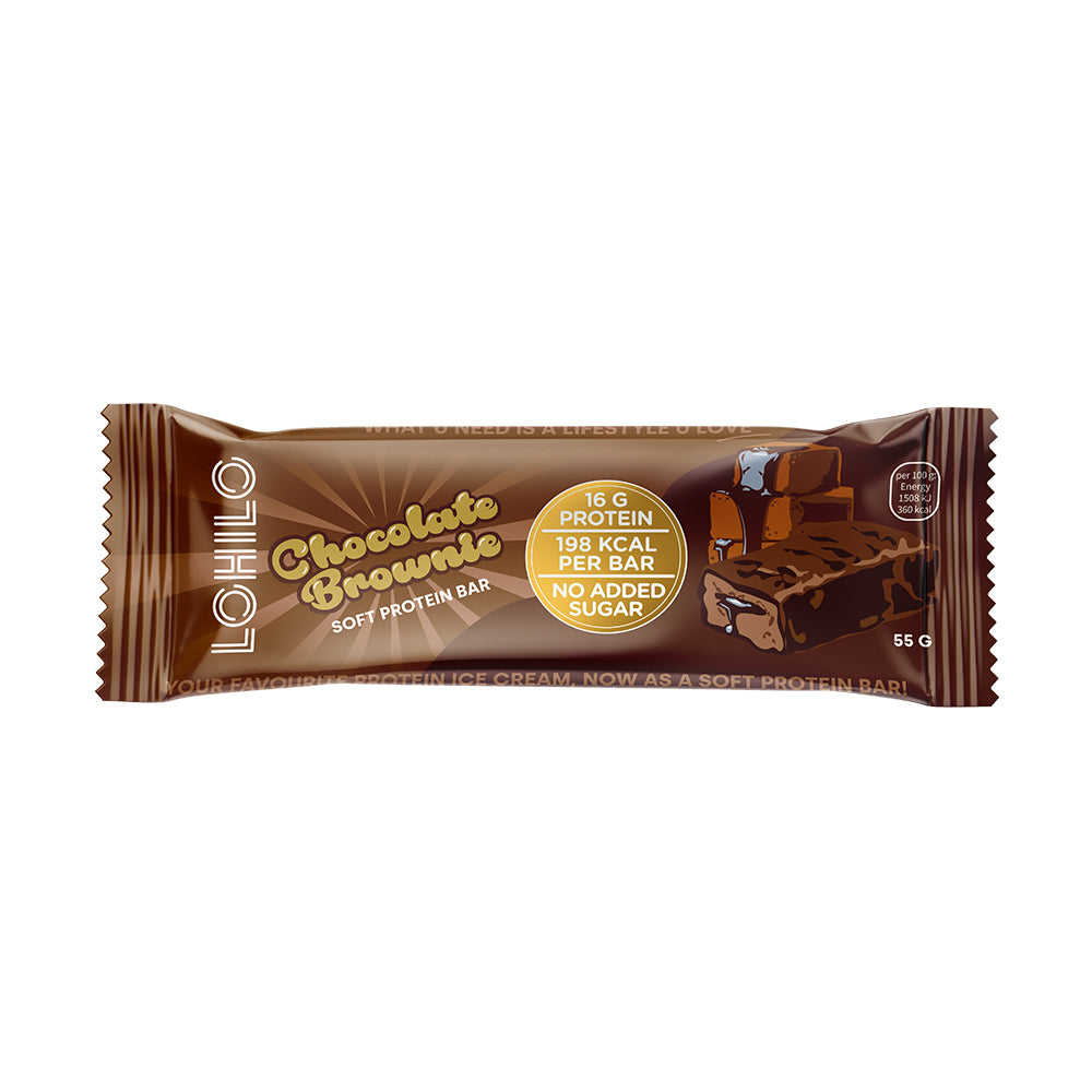 Se Lohilo Protein Bar - Chocolate Brownie (55g) hos Muscle House