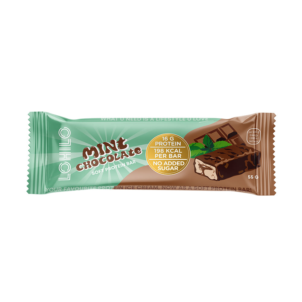 Billede af Lohilo Protein Bar - Mint Chocolate Chip (55g)