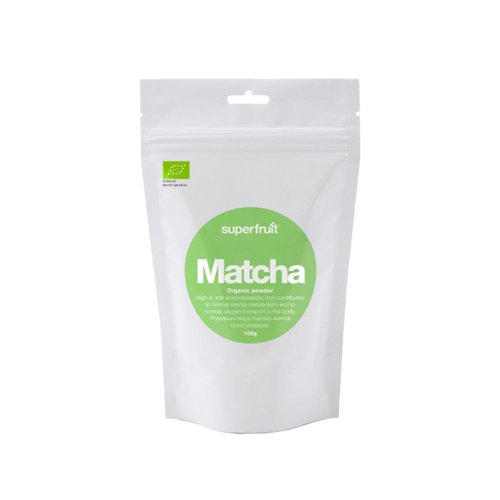 Brug Superfruit Matcha Tea Powder (100g) til en forbedret oplevelse