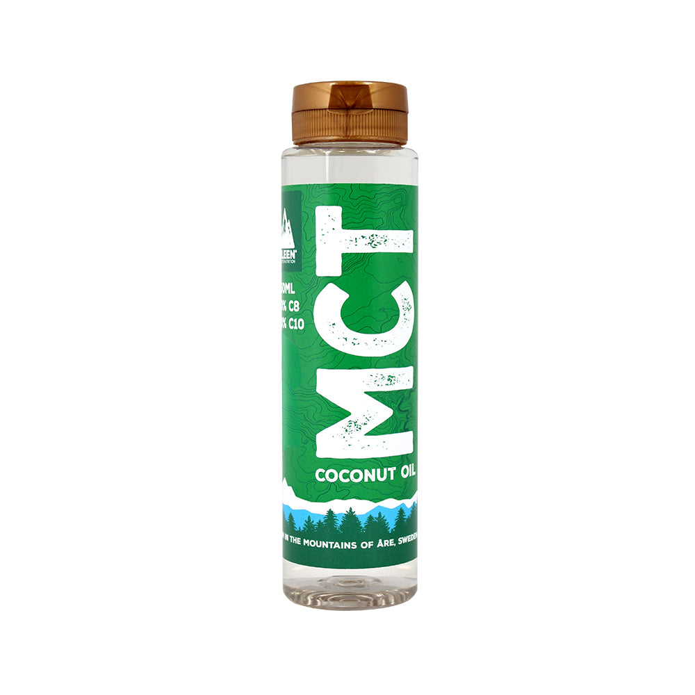 Brug KLEEN MCT Coconut Oil (250 ml) til en forbedret oplevelse