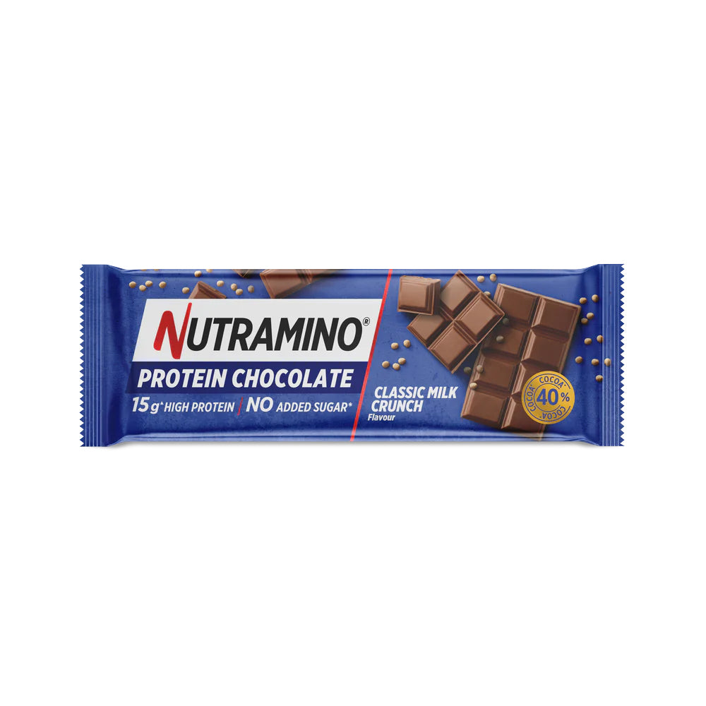 Billede af Nutramino Protein Chocolate Bar - Classic Milk Crunch (50g)