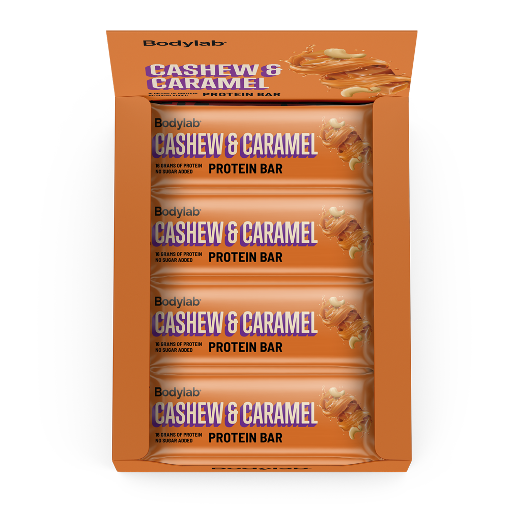 Bodylab Protein Bar - Cashew & Caramel (12x55g)