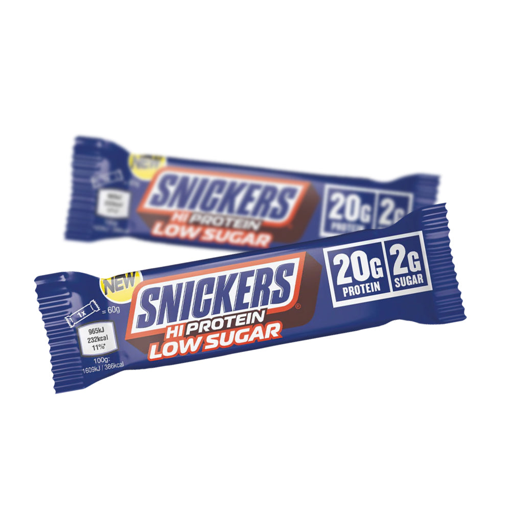 Brug Snickers Hi Protein Bar Low Sugar - Original (57g) til en forbedret oplevelse