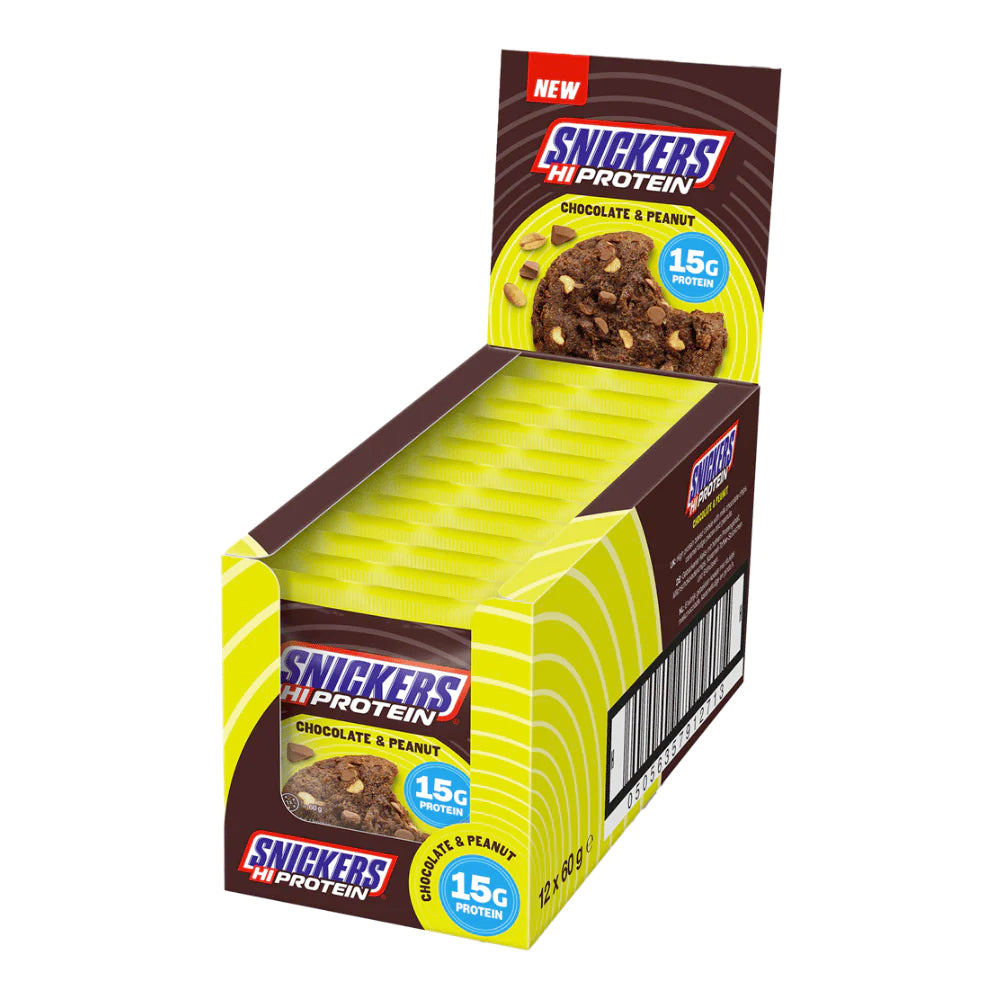 Brug Snickers Protein Cookie - Original (12x 60g) til en forbedret oplevelse