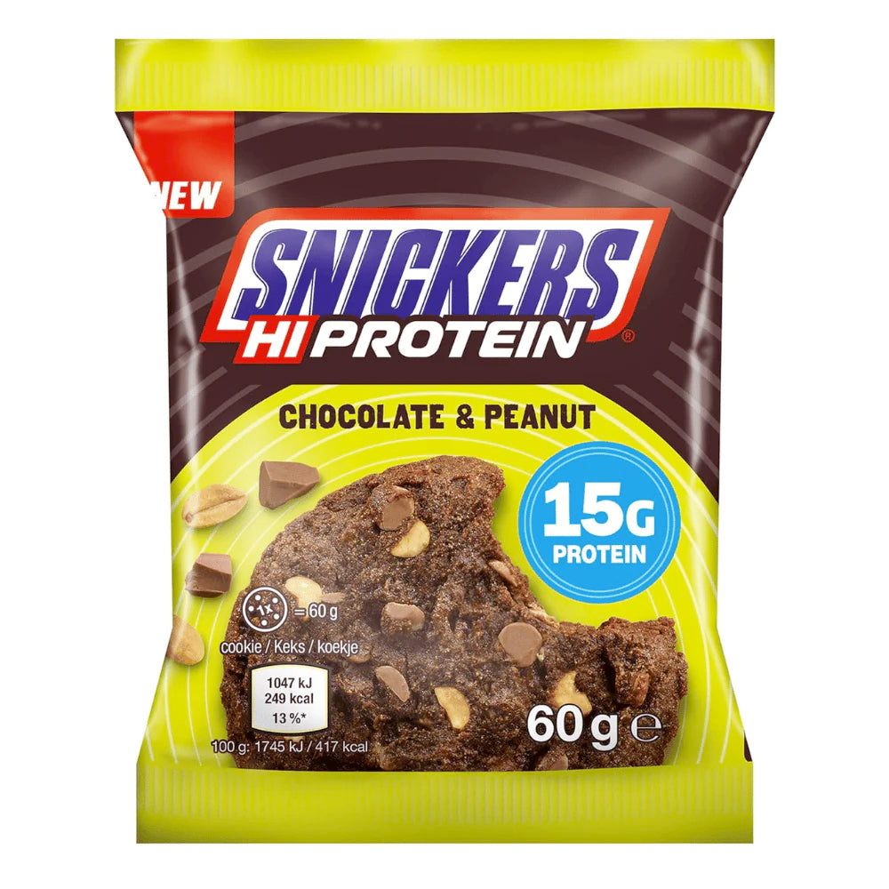 Brug Snickers Protein Cookie - Original (60g) til en forbedret oplevelse