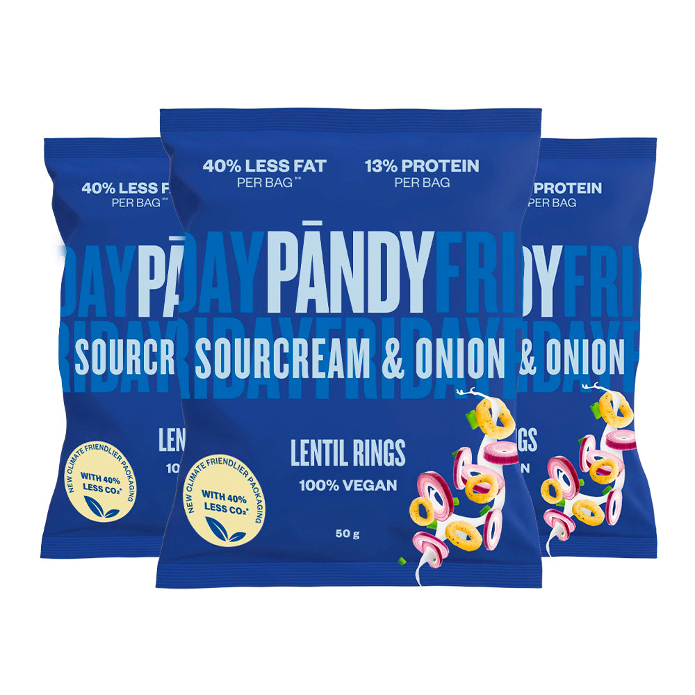 Brug PANDY Chips - Sour Cream & Onion (6x 50g) til en forbedret oplevelse