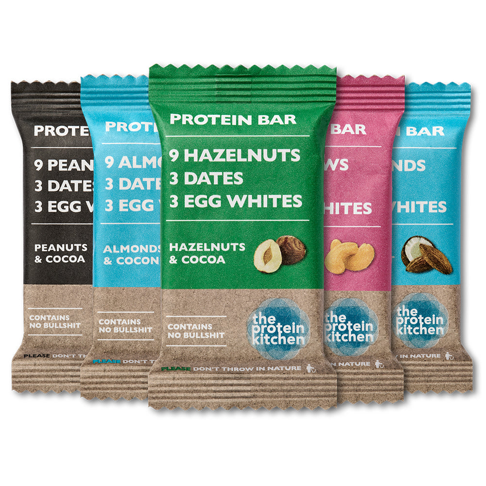 Billede af The Protein Kitchen Bar - Bland Selv (12x 55g)