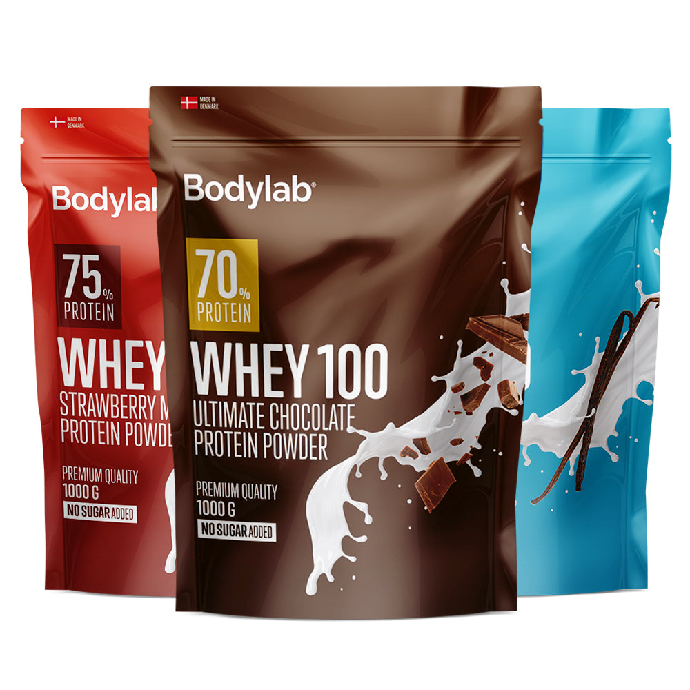 Se Bodylab Whey 100 (1 kg) - Proteinpulver hos Muscle House