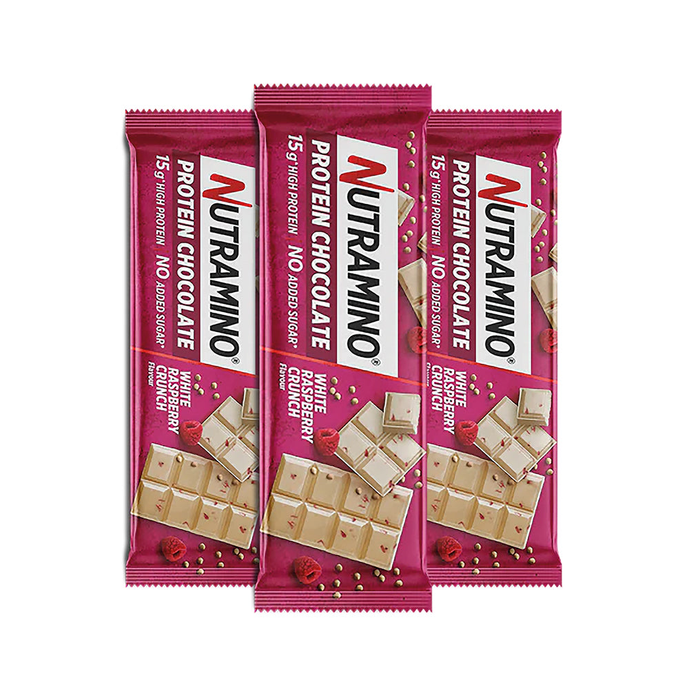 Se Nutramino Protein Bar - Crispy Vanilla & Caramel (12x55g) hos Muscle House