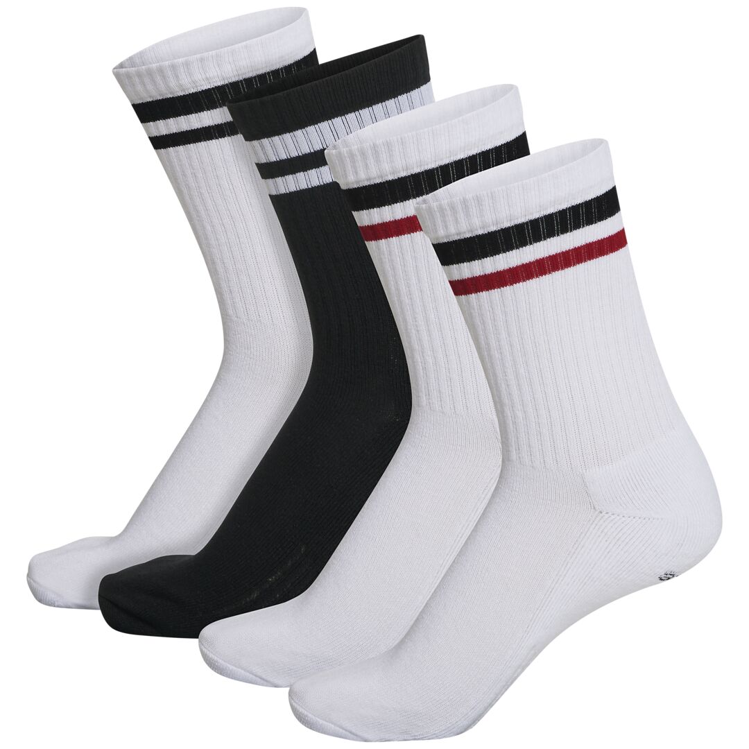 Brug Hummel RETRO 4-pack Socks Mix  -  White/Black til en forbedret oplevelse