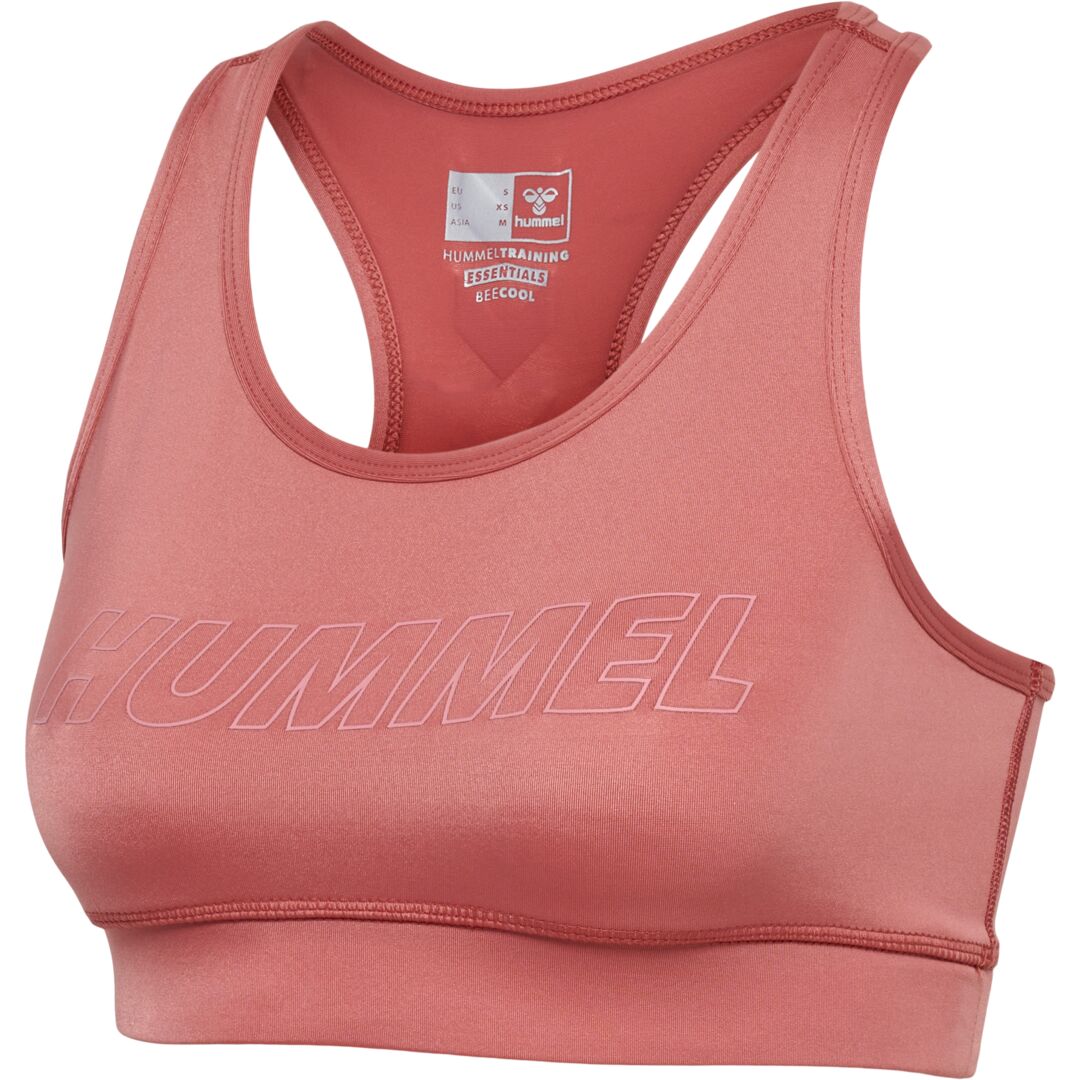 Brug Hummel TOLA Sports Bra  -  Withered Rose til en forbedret oplevelse