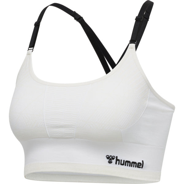 Brug Hummel LUNA Seamless Sports Top  -  Marshmallow til en forbedret oplevelse