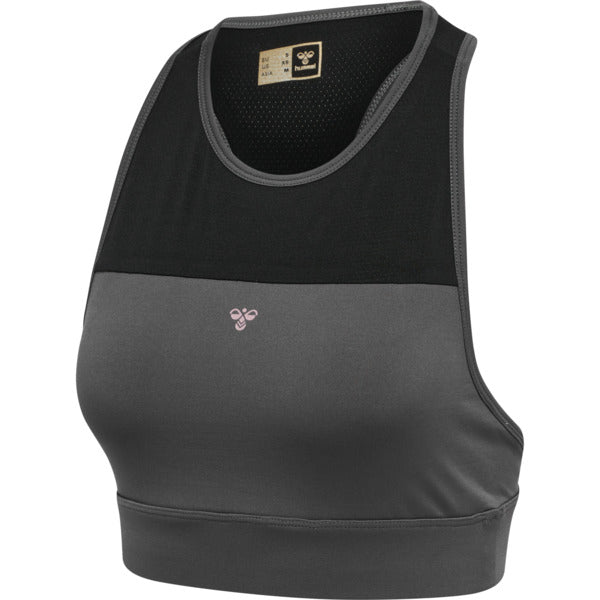 Se Hummel NORMA Sports Bra - Asphalt hos Muscle House