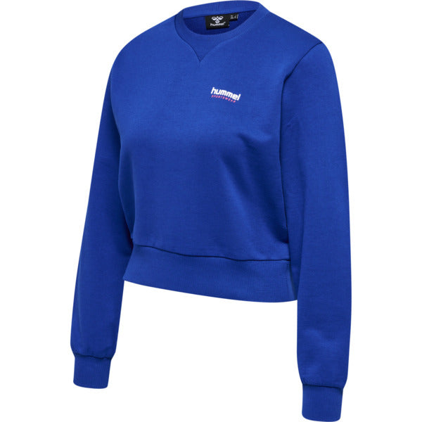 Billede af Hummel LGC Shai Short Sweatshirt - Mazarine Blue