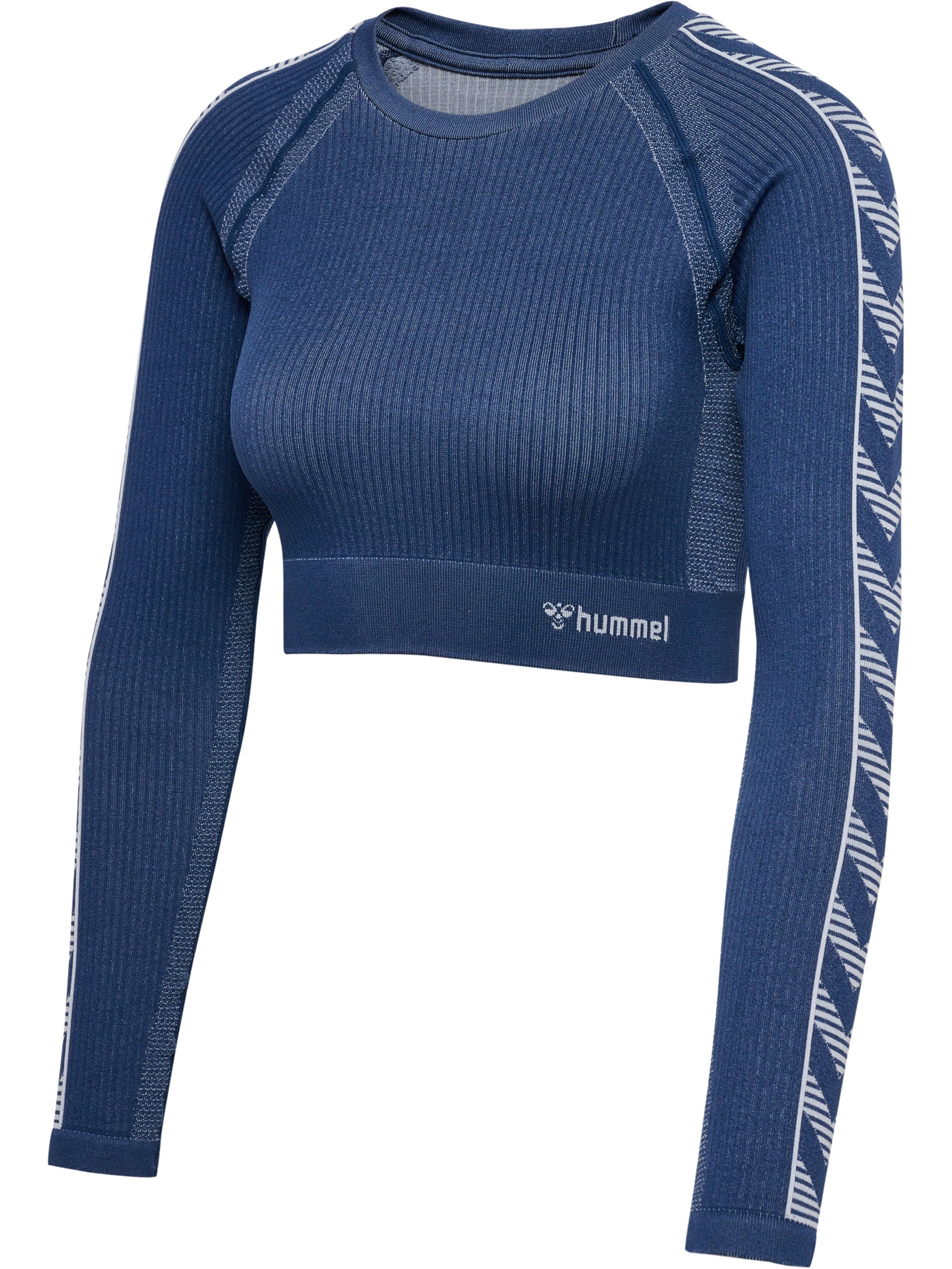 Billede af Hummel Blaze Seamless T-shirt L/S - Insignia Blue