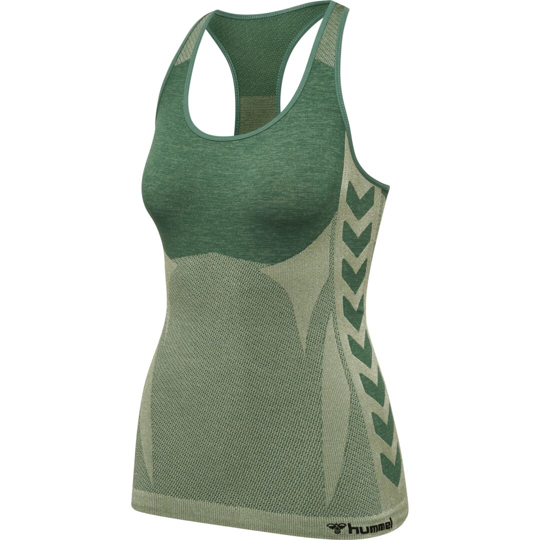 Billede af Hummel CLEA Seamless Top - Laurel Wreath/Lily Pad Melange