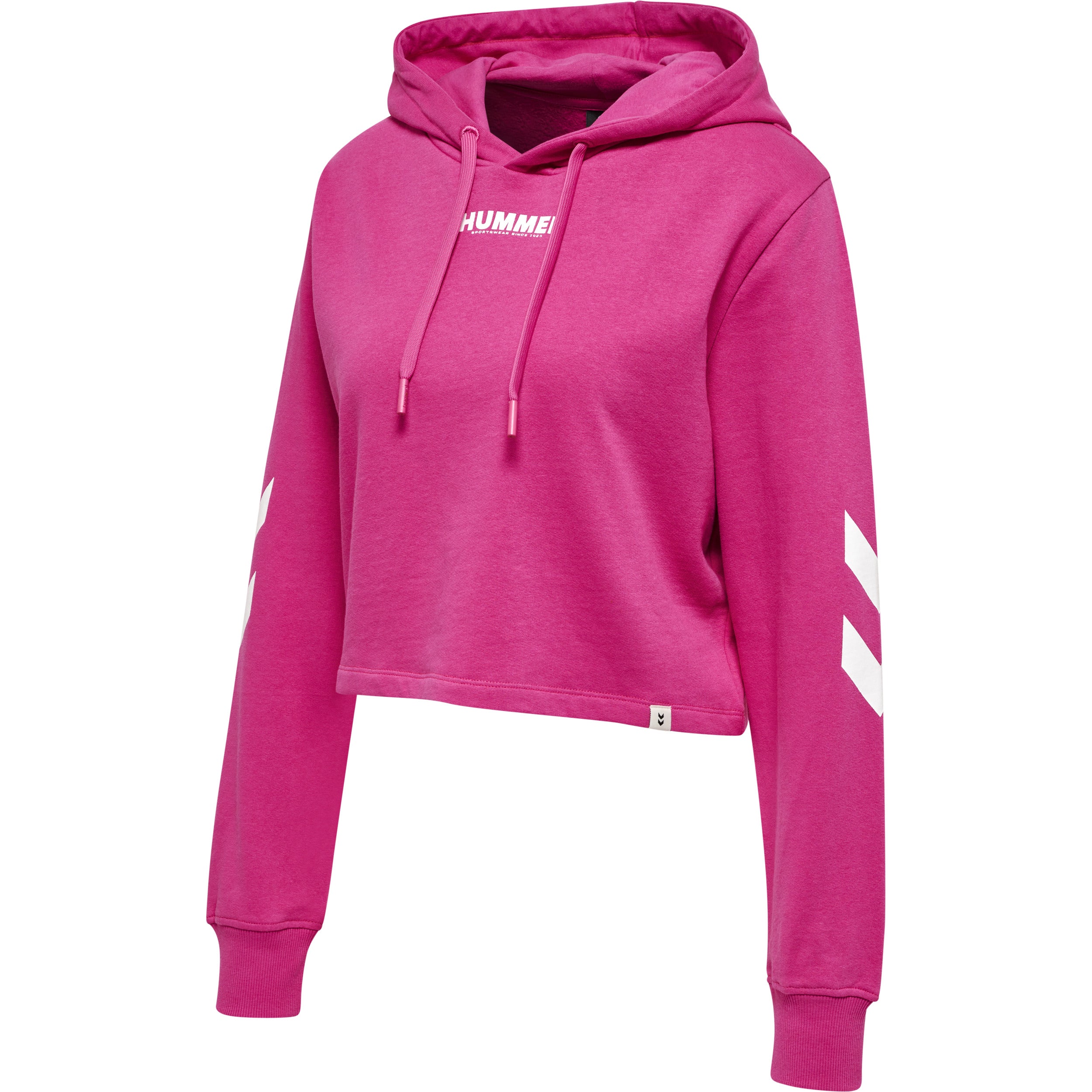 Brug Hummel Legacy Cropped Hoodie - Raspberry Rose til en forbedret oplevelse