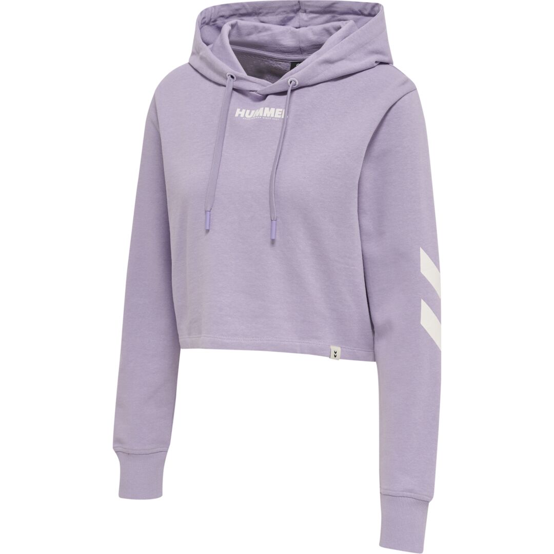 Se Hummel Legacy Cropped Hoodie - Pastel Lilac hos Muscle House