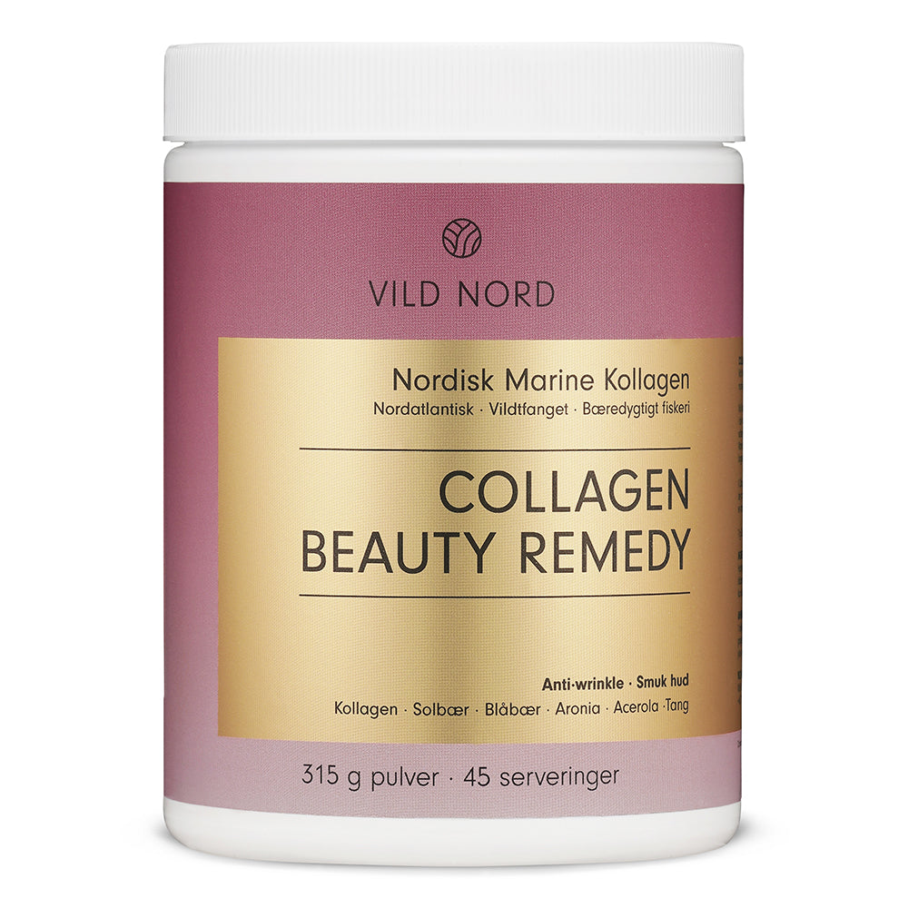 Brug VILD NORD Collagen Beauty Remedy (315g) til en forbedret oplevelse