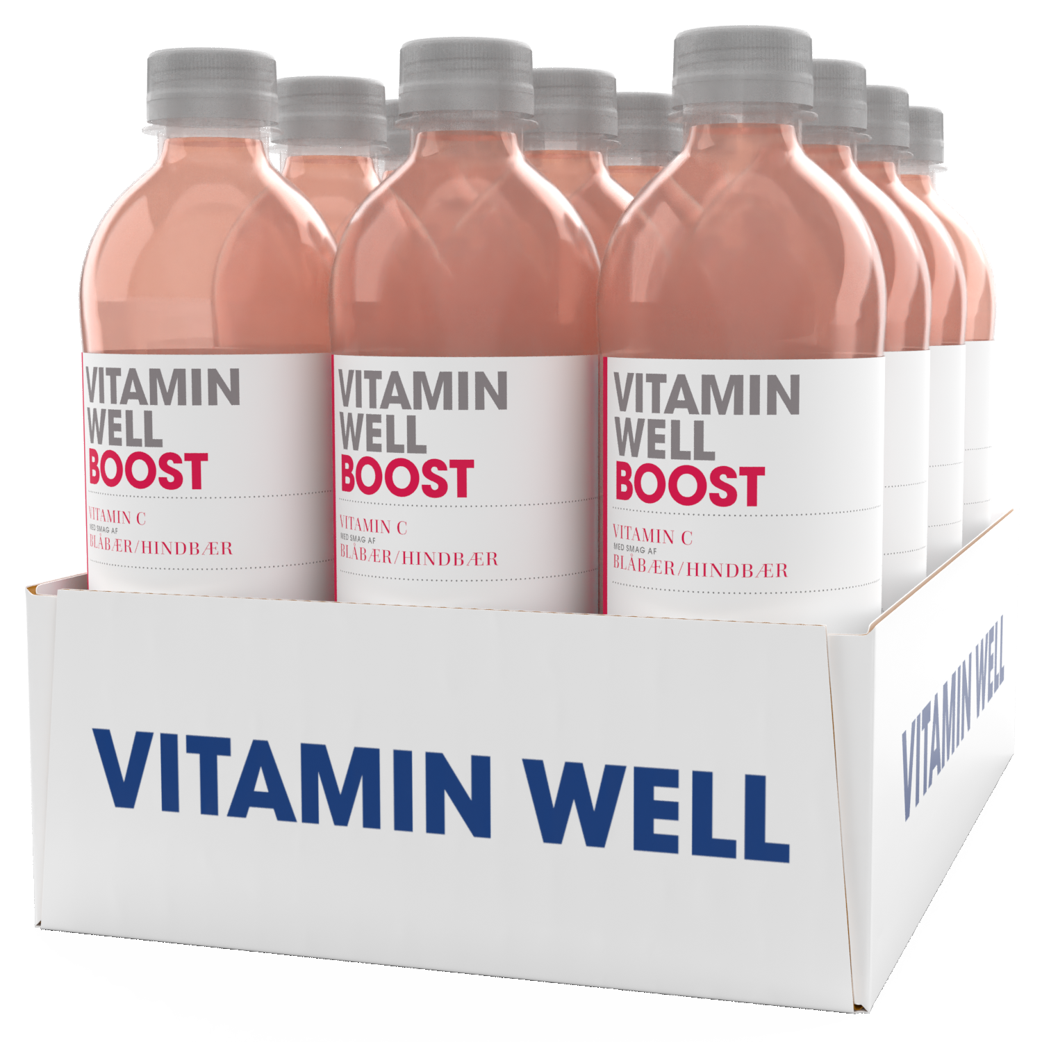 Brug Vitamin Well Boost (12x 500ml) til en forbedret oplevelse