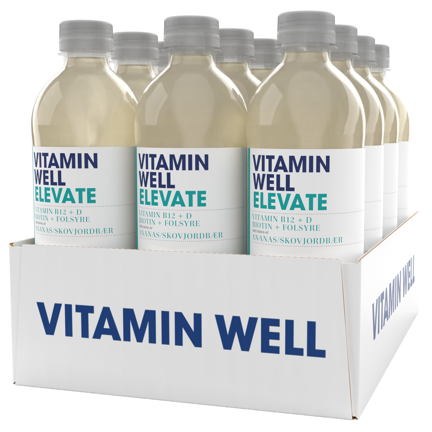 Brug Vitamin Well Elevate (12x 500ml) til en forbedret oplevelse