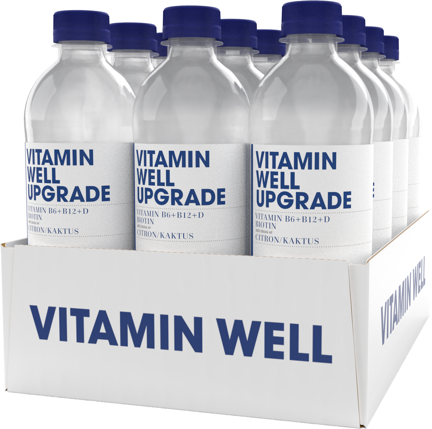 Brug Vitamin Well Upgrade (12x 500ml) til en forbedret oplevelse